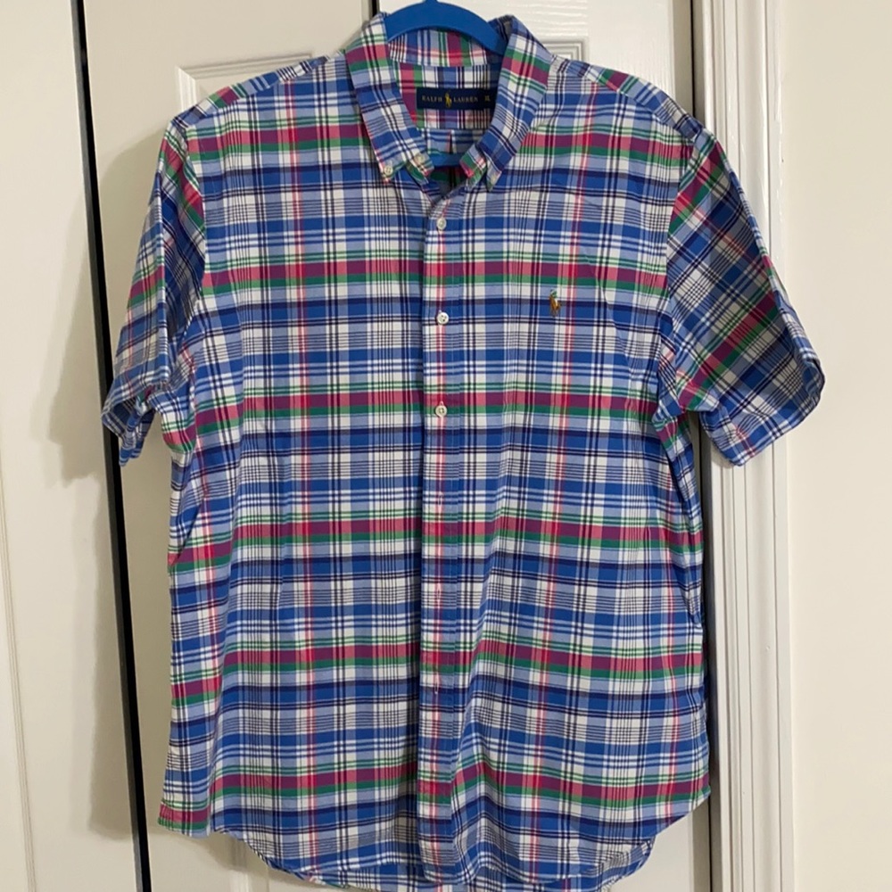 Ralph Lauren Short Sleeve Button Down | XL